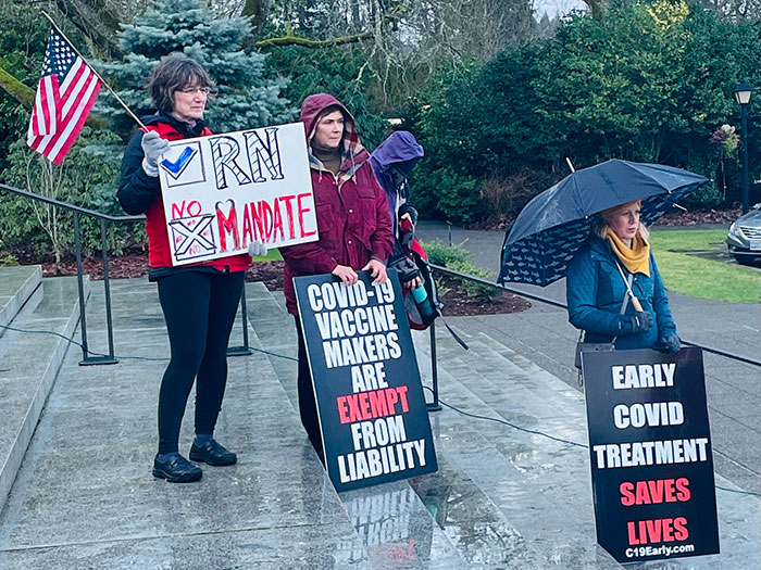 Group Happenings - Clark County, Washington - Medical Freedom Rally - Moms for America