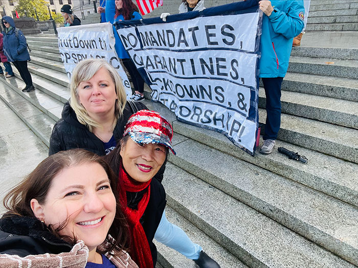 Group Happenings - Clark County, Washington - Medical Freedom Rally - Moms for America